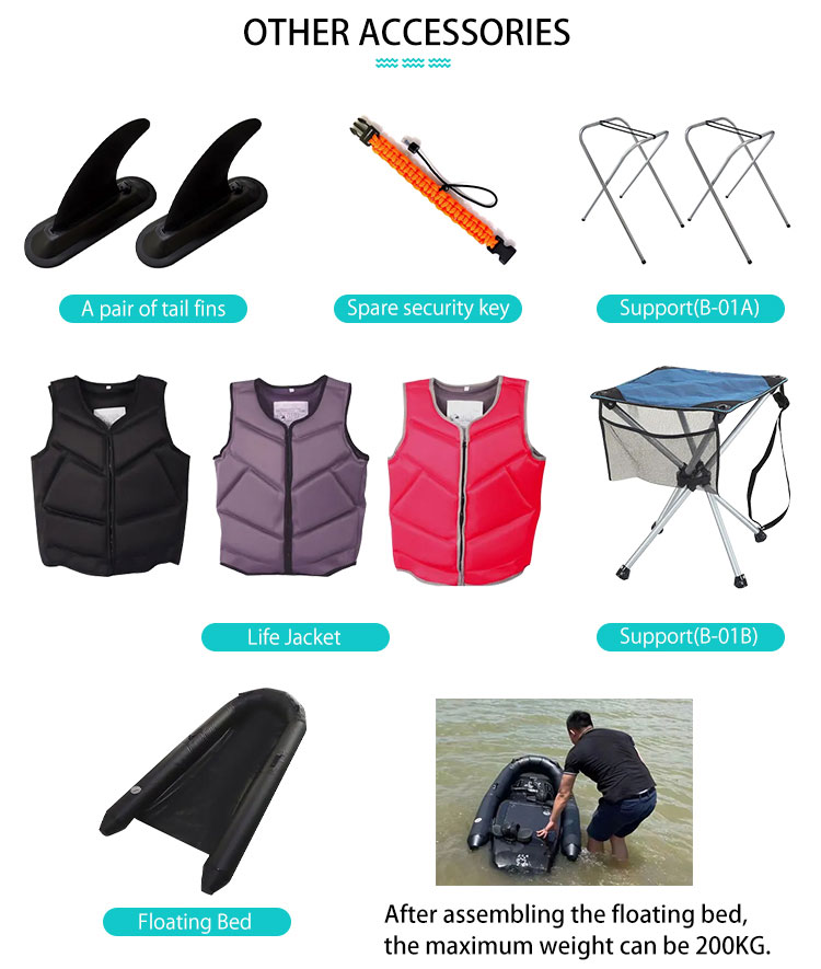 electric surfboards accessories