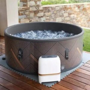 2 person inflatable hot tub