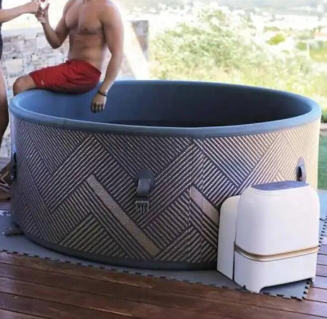 2 person inflatable hot tub