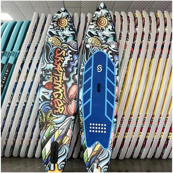 fishing inflatable paddle board