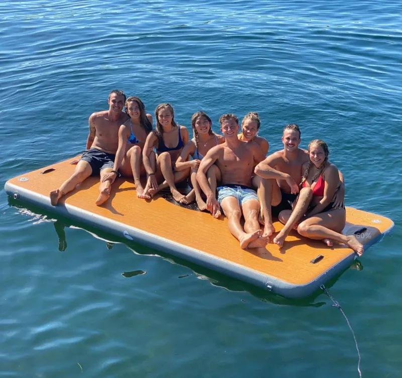 inflatable platform