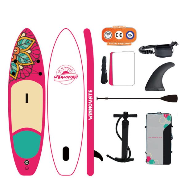 paddle board yoga
