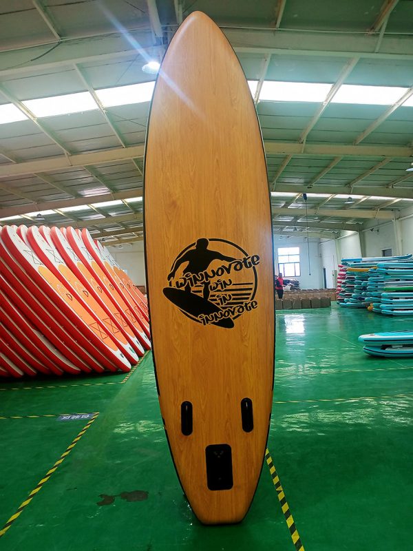 pink paddle board