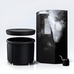 Drop Shipping US UK EURO Portable Sauna + Ice Bath Home Use