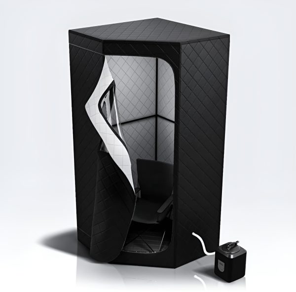 Drop Shipping US UK EURO Portable Sauna Tent Wet Steamer Home Use - Image 2
